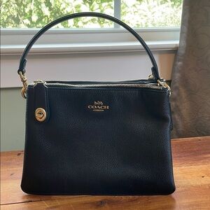 Coach Black Leather Purse Like New!